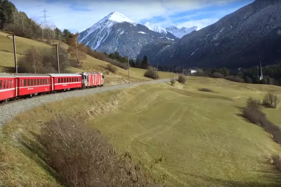 Doku Berge Brücken Lokomotiven